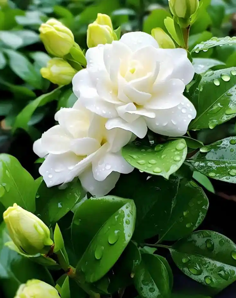 夏天怎么养铜线草、栀子花？多浇水错不了，越长越好看
